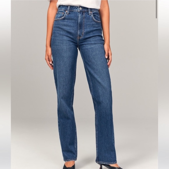 Ultra High Rise 90s Straight Jean 24S dark wash - Picture 7 of 13